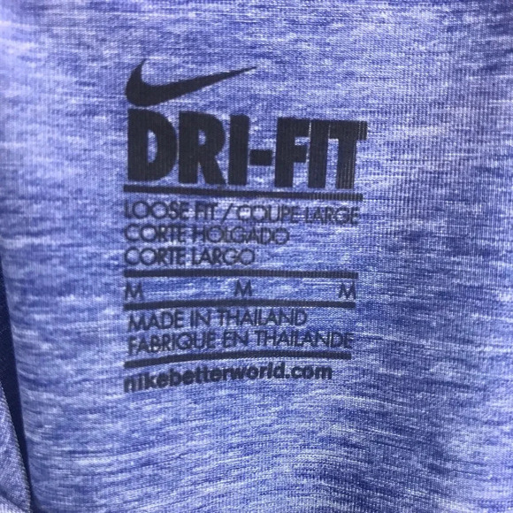 Nike Dry Fit Purple Razorback Tank top Size M - Picture 6 of 7